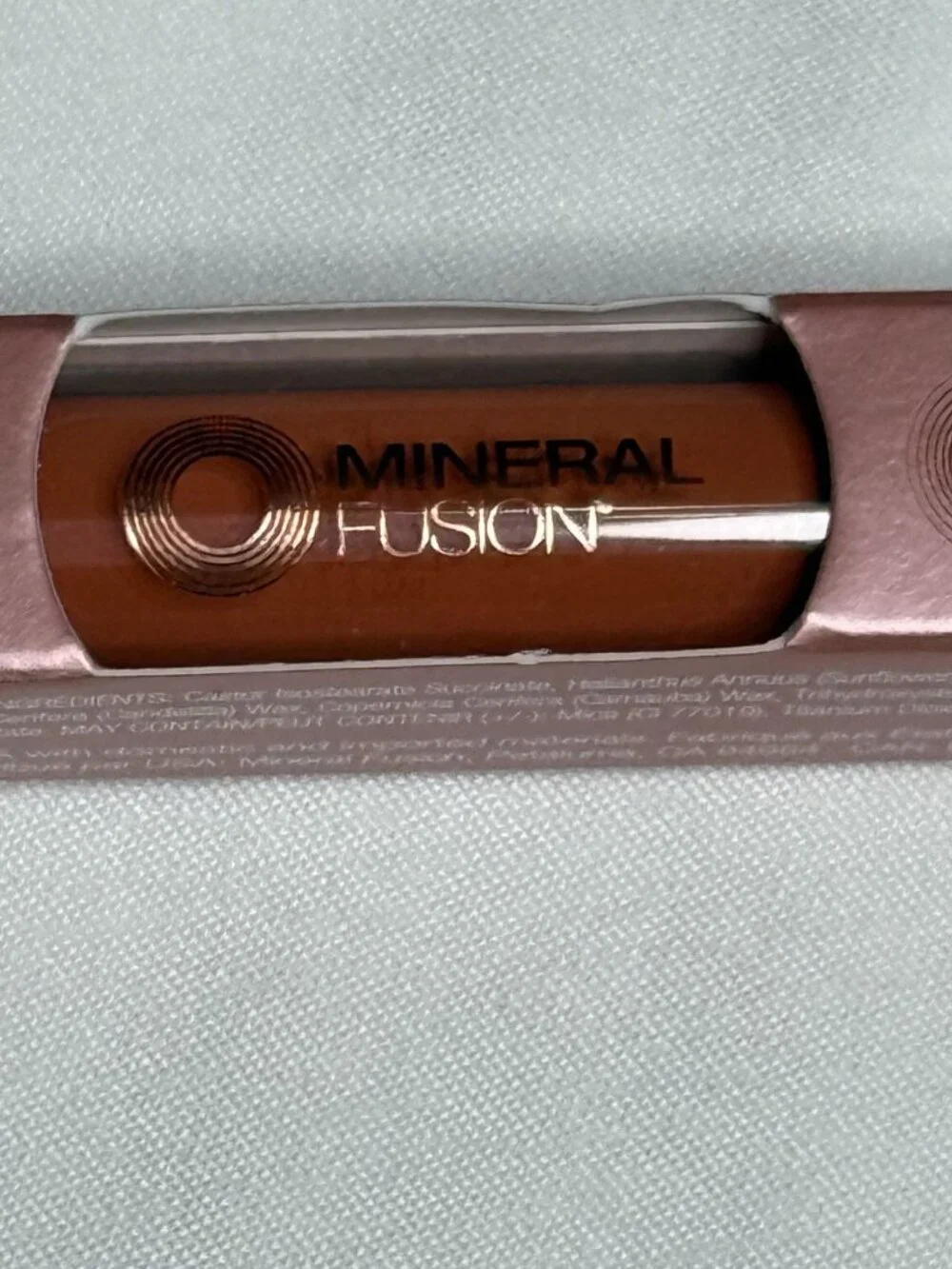 Mineral Fusion Hydro-Shine Lip Gloss St. Tropez 0.15 oz Vegan Clean Beauty